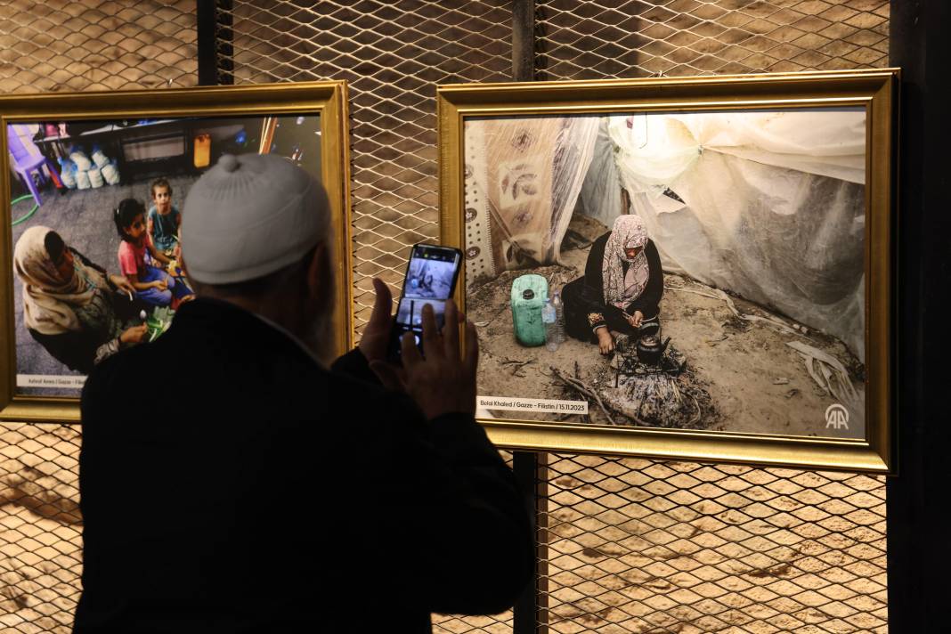 Katil İsrail’in Gazze soykırımı Konya’da fotoğraf sergisiyle anlatılıyor 5